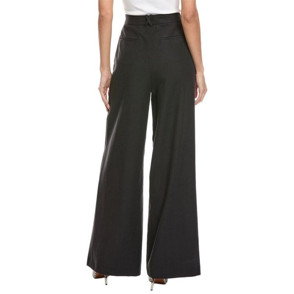 Toccin Womens  Hailey Wide Leg Trouser, Black - Picture 2 of 3